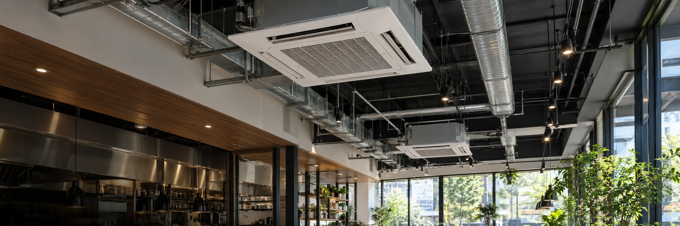 Climatización instalada en un espacio profesional